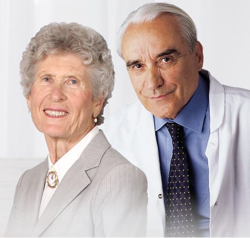 Dra. Patricia Kongshavn y Dr. Gustavo Bounous